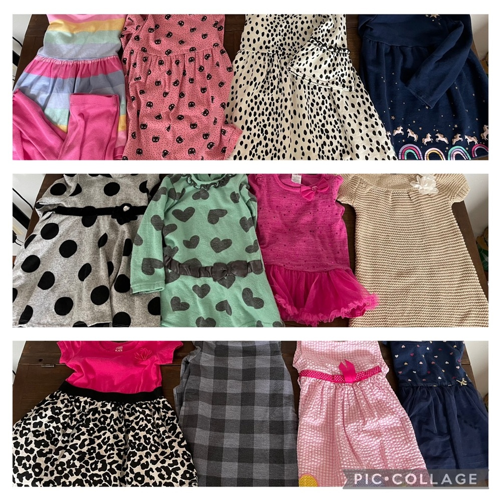 Colorful Kids' Dress Bundle (24 Month/2T)